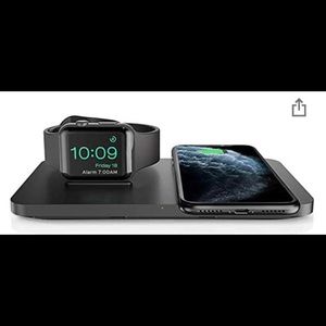 Seneo 2 in 1 Wireless Charging Pad w/ iWatch Stand